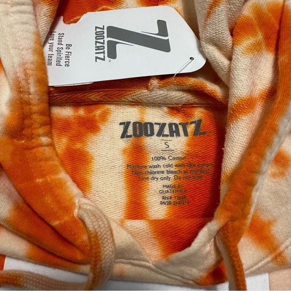Zoozatz Tennessee Volunteers Hoodie TieDye Women’s Size S - Picture 5 of 9